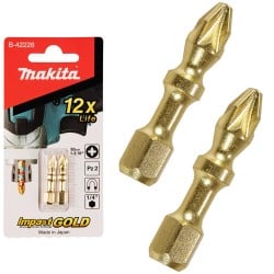 BIT PZ2 x 30mm IMPACT GOLD...