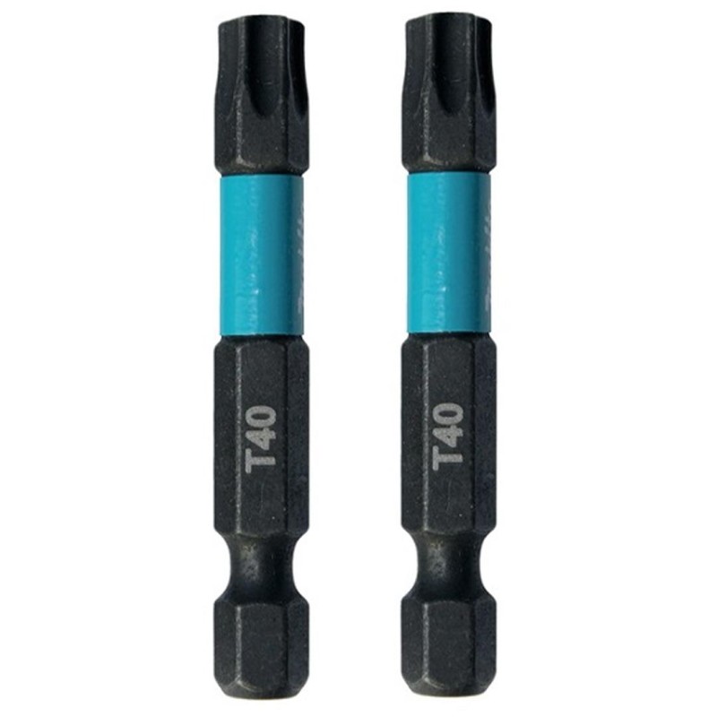 Zestaw 2 szt. końcówek udarowych TORX T40/50mm, Makita B-63812 Impact Black
