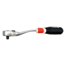 Grzechotka wygięta Yato YT-0730 1/4'' 155mm 72 zęby CrV6140 Quick Connect