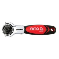 Grzechotka 1/4'' 2w1 obrotowa głowica YATO YT-03311