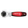 Grzechotka 1/4'' 2w1 obrotowa głowica YATO YT-03311