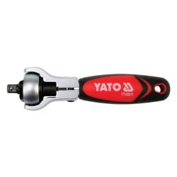 Grzechotka 1/4'' 2w1 obrotowa głowica YATO YT-03311