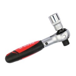 Grzechotka 1/4'' 2w1 obrotowa głowica YATO YT-03311