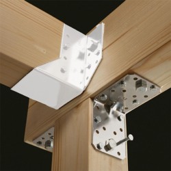 Kątownik ciesielski z przetłoczeniem KP1 90x90x65x2,5mm wzmocniony 20 szt.