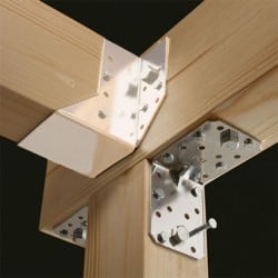 Kątownik ciesielski z przetłoczeniem KP2 105x105x90x2,5mm wzmocniony 20 szt.