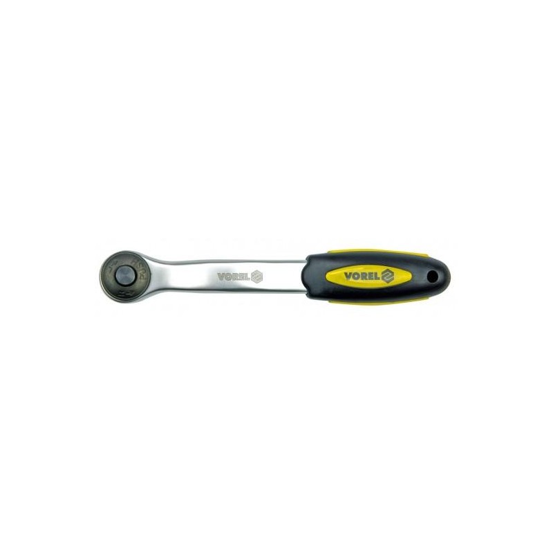 Grzechotka 1/2'' CrV, 72 zęby, wygięta Vorel
