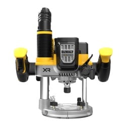 Frezarka górnowrzecionowa DeWALT DCW620H2 XR 18V BL 2x5Ah 12mm średnica frezu 63mm walizka