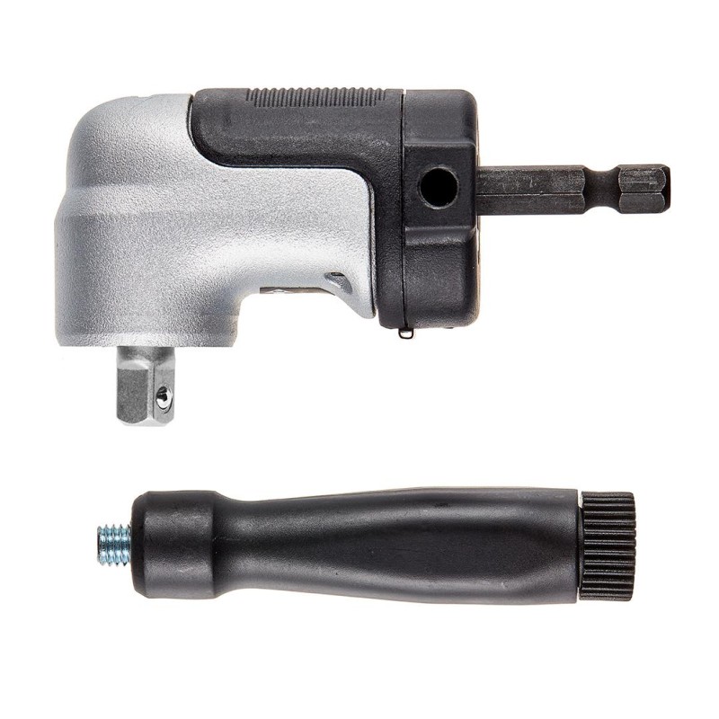 Głowica kątowa 90° 2w1 do nasadek DeWALT DT20504 1/4''