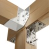 Kątownik ciesielski z przetłoczeniem KP4 70x70x55x2,5mm wzmocniony 20 szt.