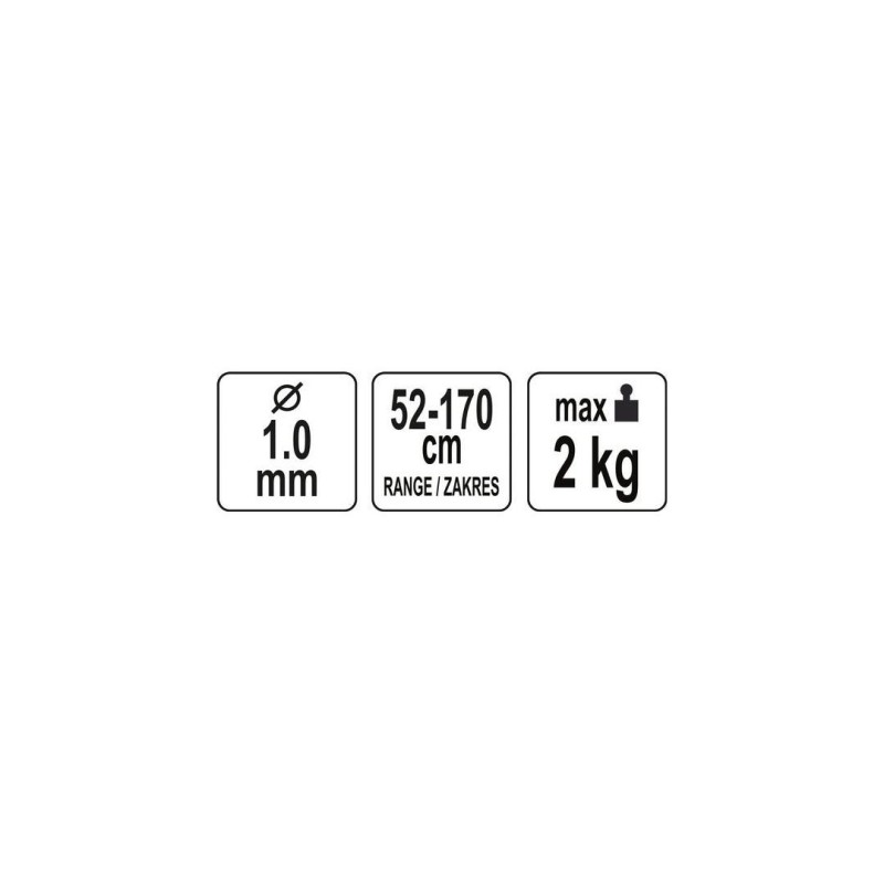 Linka zabezpieczająca narzędzia 1mm YT-74008 YATO