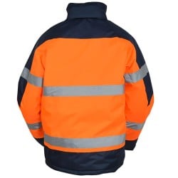 Kurtka ostrzegawcza ocieplana BHP XL Beta VWJK261