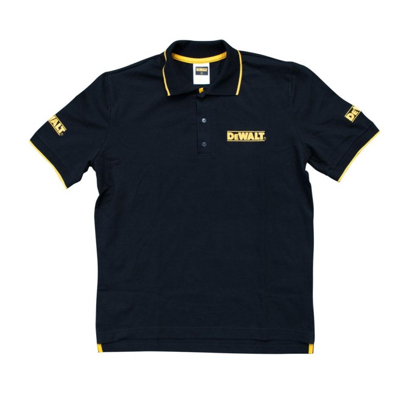 Koszulka polo DeWALT DW7712 czarna XL