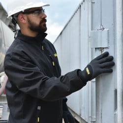 Podgrzewana kurtka DeWALT DCHJ090BD1-XL 18V XR 1x2Ah czarna XL