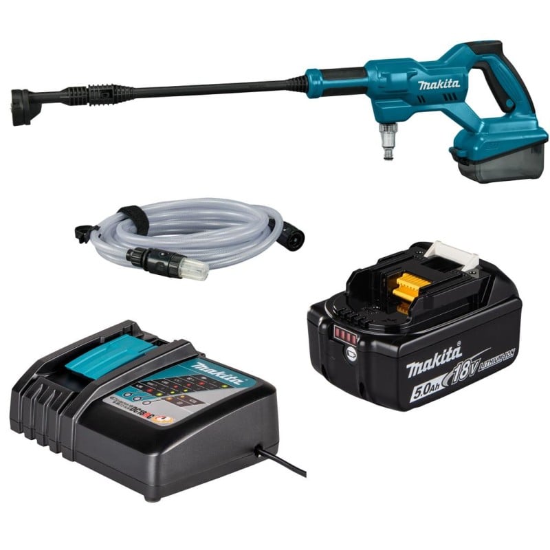 Myjka ciśnieniowa z zasysaniem Makita DHW180 LXT 18V 1x5Ah 24bar 5,3 l/min