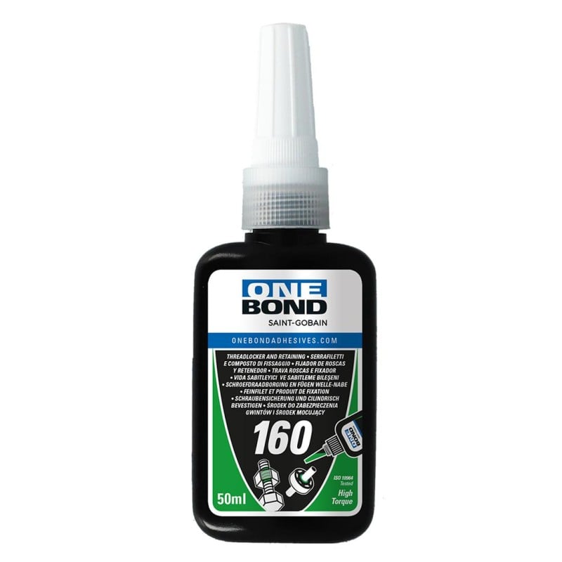 Klej do gwintów śrub niezrywalny 50ml OneBond 160