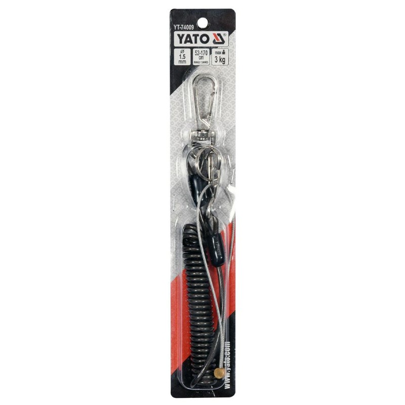 Linka zabezpieczająca narzędzia YATO YT-74009 fi 1,5mm