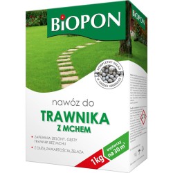 Nawóz do trawnika z mchem...