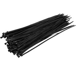 Zaciskowe opaski plastikowe Bradas TS1148250B 250x4,8mm czarne 100 szt.
