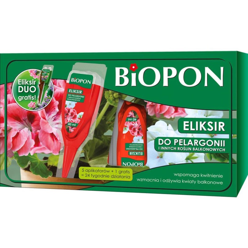 Odżywka BIOPON do pelargonii 6x35ml 1566