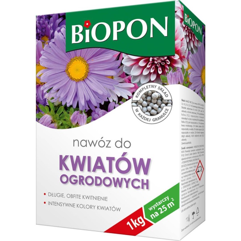 Nawóz do kwiatów ogrodowych granulat 1kg