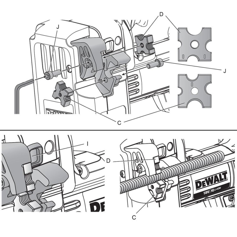 Noże do przecinarki DeWalt N473494 do DCS350