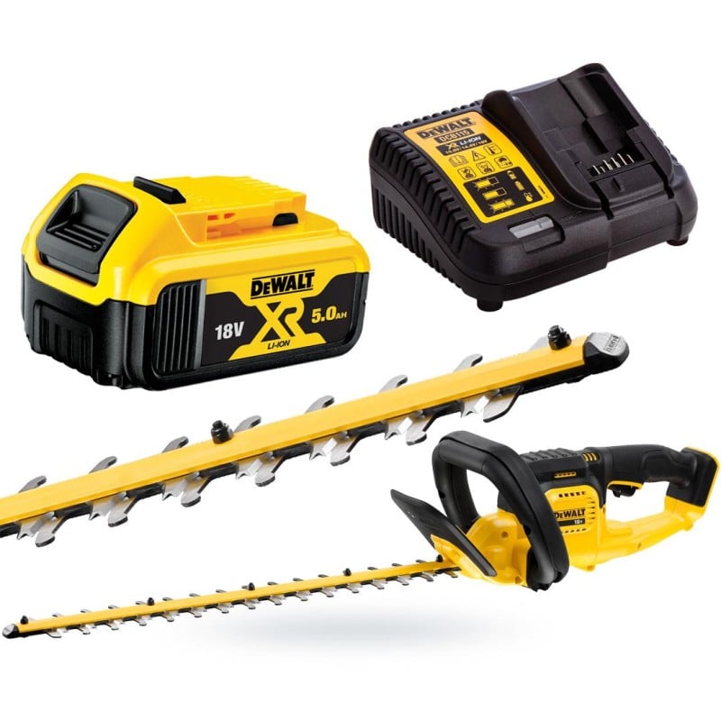 Nożyce do żywopłotu 18V 1x5Ah DeWalt DCMHT563P1