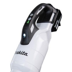 Pionowy odkurzacz akumulatorowy Makita DCL286FZW+BL1850B 18V 1x5Ah LXT BLDC biały cyklon