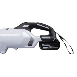 Pionowy odkurzacz akumulatorowy Makita DCL286FZW+BL1850B 18V 1x5Ah LXT BLDC biały cyklon