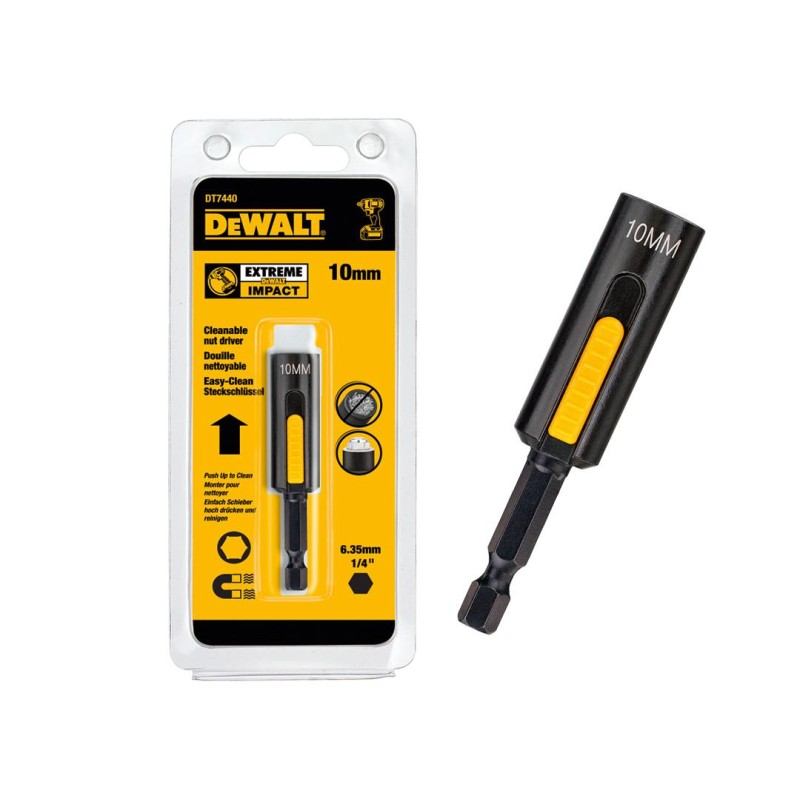 Nasadka udarowa DEWALT DT7440 z magnesem 10mm 75mm