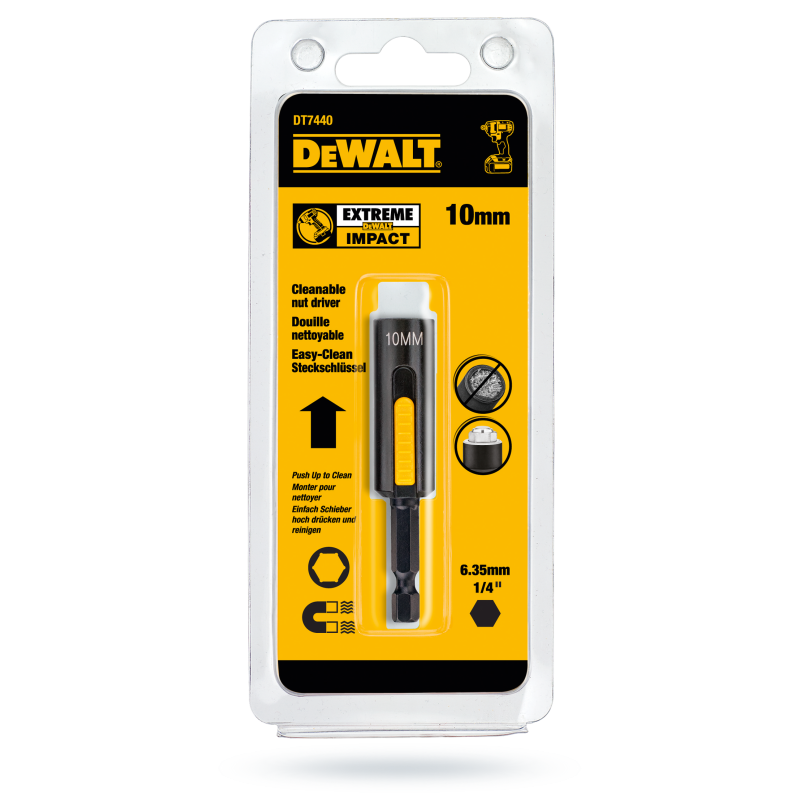 Nasadka udarowa DEWALT DT7440 z magnesem 10mm 75mm