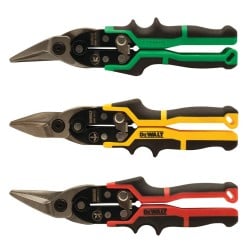 Nożyce do blachy zestaw 3 szt. DeWALT DWHT14676-0