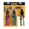 Nożyce do blachy zestaw 3 szt. DeWALT DWHT14676-0