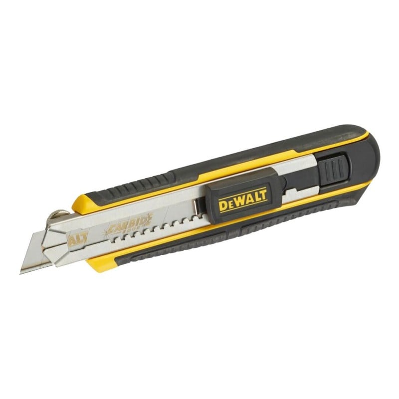Nóż nożyk tapeciak z ostrzem łamanym 18mm DeWALT