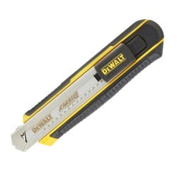 Nóż nożyk tapeciak z ostrzem łamanym 18mm DeWALT