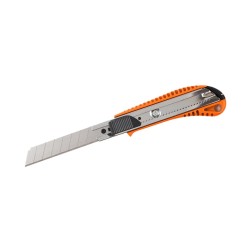 Metalowy nóż do tapet 23-005 dł. 15,5/9,5 cm sz. 18 mm