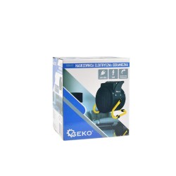 Nagrzewnica elektryczna ceramiczna-grzejnik Geko G80407 2kW z termostatem