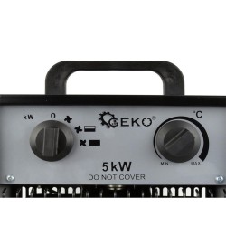 Nagrzewnica elektryczna z termostatem 5 kW 400 V siła GEKO G80402