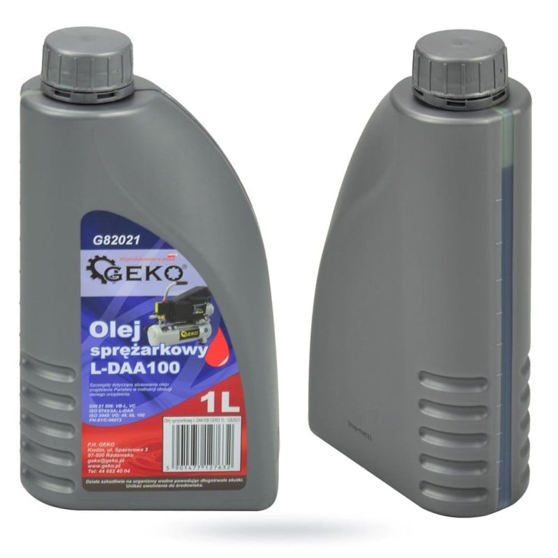 Olej do sprężarek L-DAA100 1L GEKO (10)