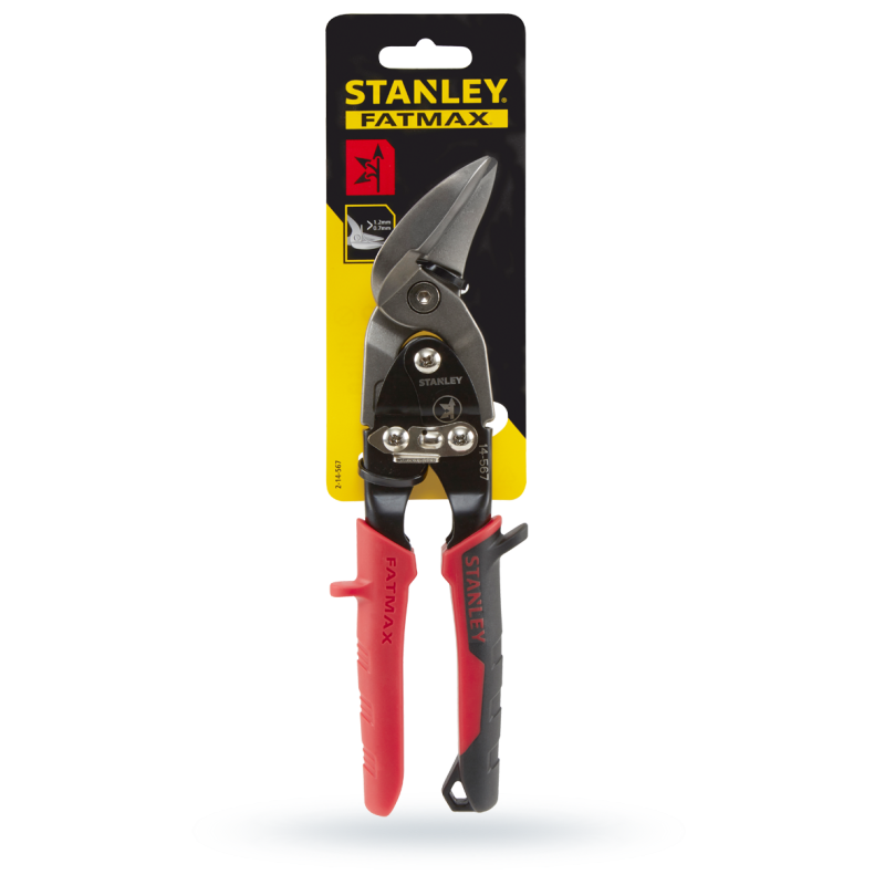 Nożyce do blachy lewe wygięte STANLEY FATMAX