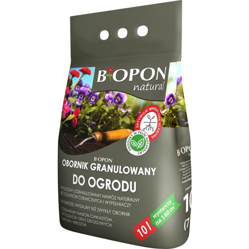 Obornik granulowany do ogrodu 10l