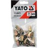 Nitonakrętki stalowe M6 20 sztuk YATO