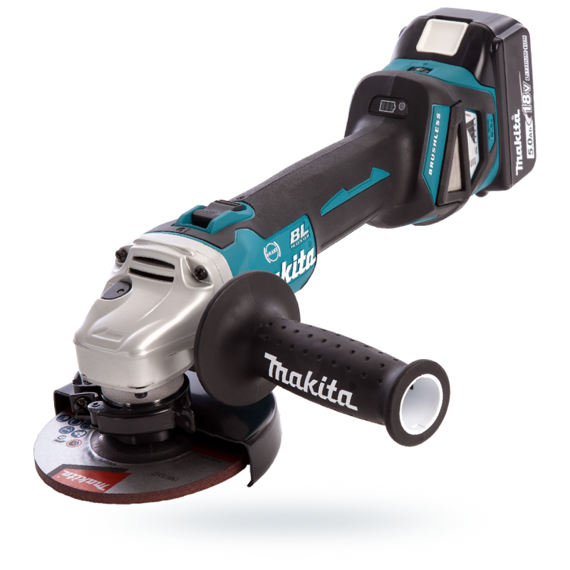 Szlifierka Makita DGA513RTJ 125mm 18V 2x5Ah BL XPT