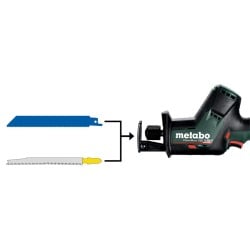 Piła szablasta Metabo PowerMaxx SSE 12 BL / 602322890 LiPOWER 12V 16mm BODY