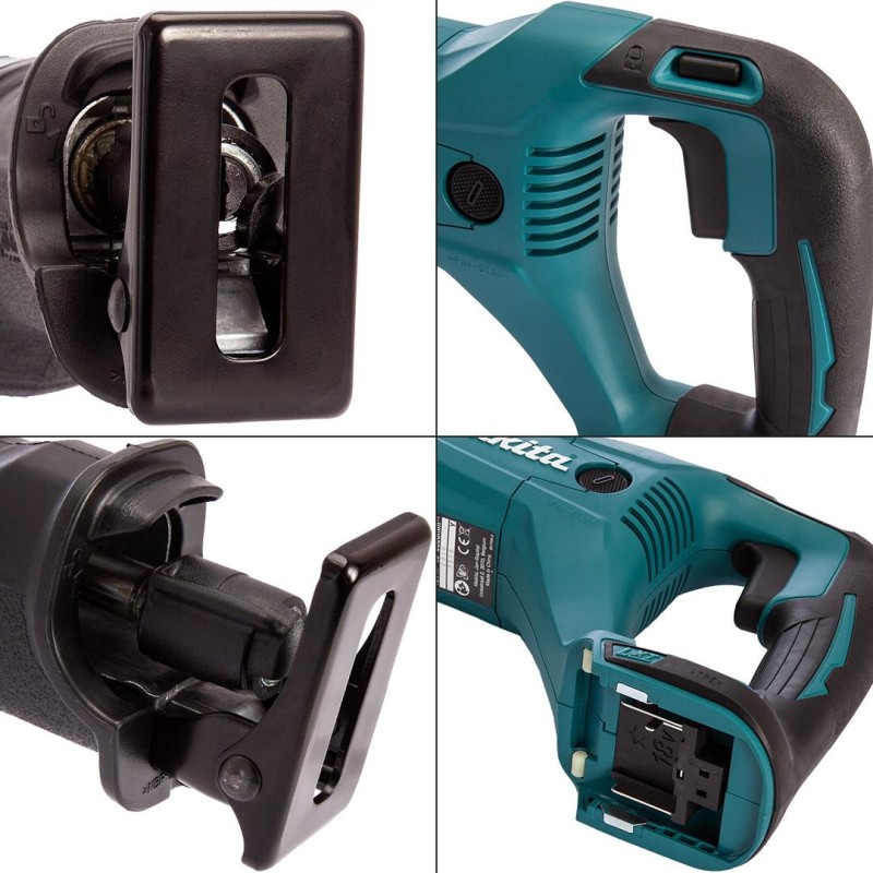 Piła posuwowa, szablasta lisica akumulatorowa 18 V LXT Makita DJR186ZK BODY + 2 brzeszczoty