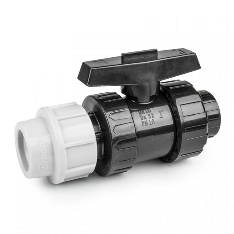 PE zawór kulowy PE-GW 63 x 2" (1)