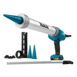 Akumulatorowy wyciskacz do kleju i sylikonu Makita DCG180ZXK 18V w tubach 300ml i 600ml, 5000N, 5-biegów