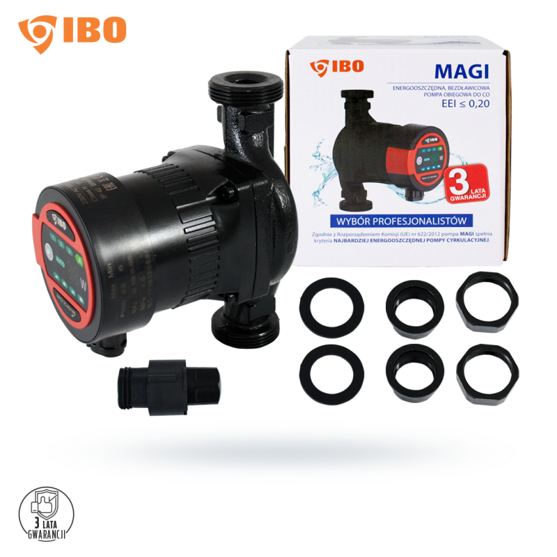 Pompa C.O. 25/60 MAGI elektroniczna IBO