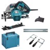 Pilarka tarczowa ręczna Makita HS7611J 190x30mm 1600W walizka + szyna + zacisk do szyny + adapter