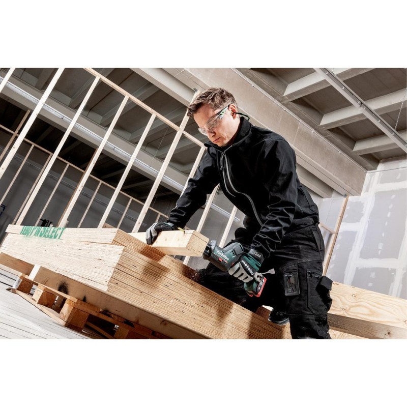 Piła szablasta / lisica Metabo PowerMaxx SSE 12 BL / 602322890+685300000 LiPOWER 12V 2x2Ah 16mm Quick