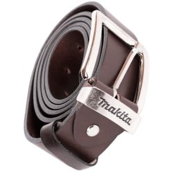 Pasek skórzany brązowy 113cm z logo Makita E-05371